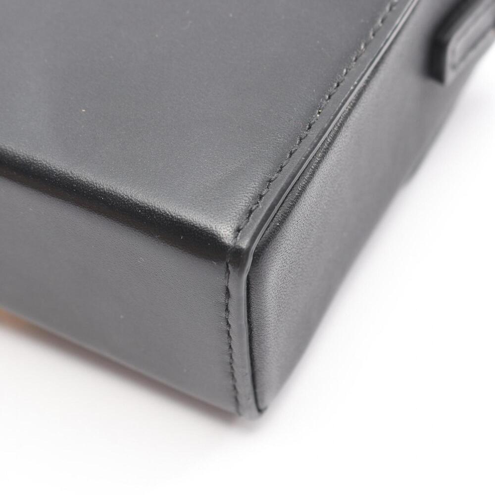 CHRISTIAN DIOR Black Leather Shoulder Bag - Picture 7 of 10